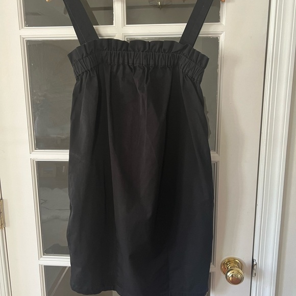 Everlane Black Paperbag Mini Dress - size S - Picture 2 of 8